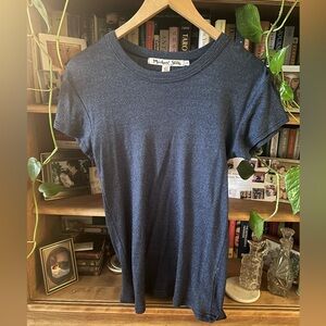 Michael Stars Shine Tee - Blue - One Size